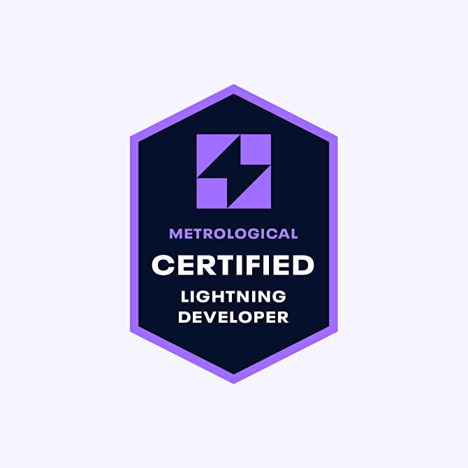 Badge Certified Lightning Developer